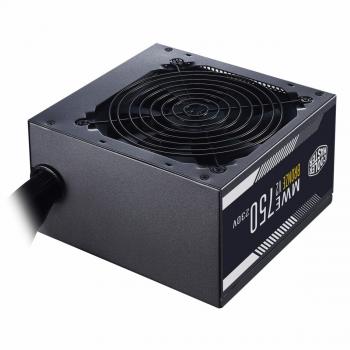 Cooler master power supply V2 { 750 W / Bronze 80 PLUS MWE EU 230V / 120MM HDB FAN , 2400 RPM / Non Modular / Durable , Reliable , and Safe }  MPE – 7501 – ACABW – Buk